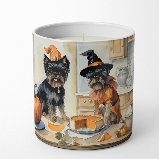 Affenpinscher Fall Kitchen Pumpkins Decorative Soy Candle