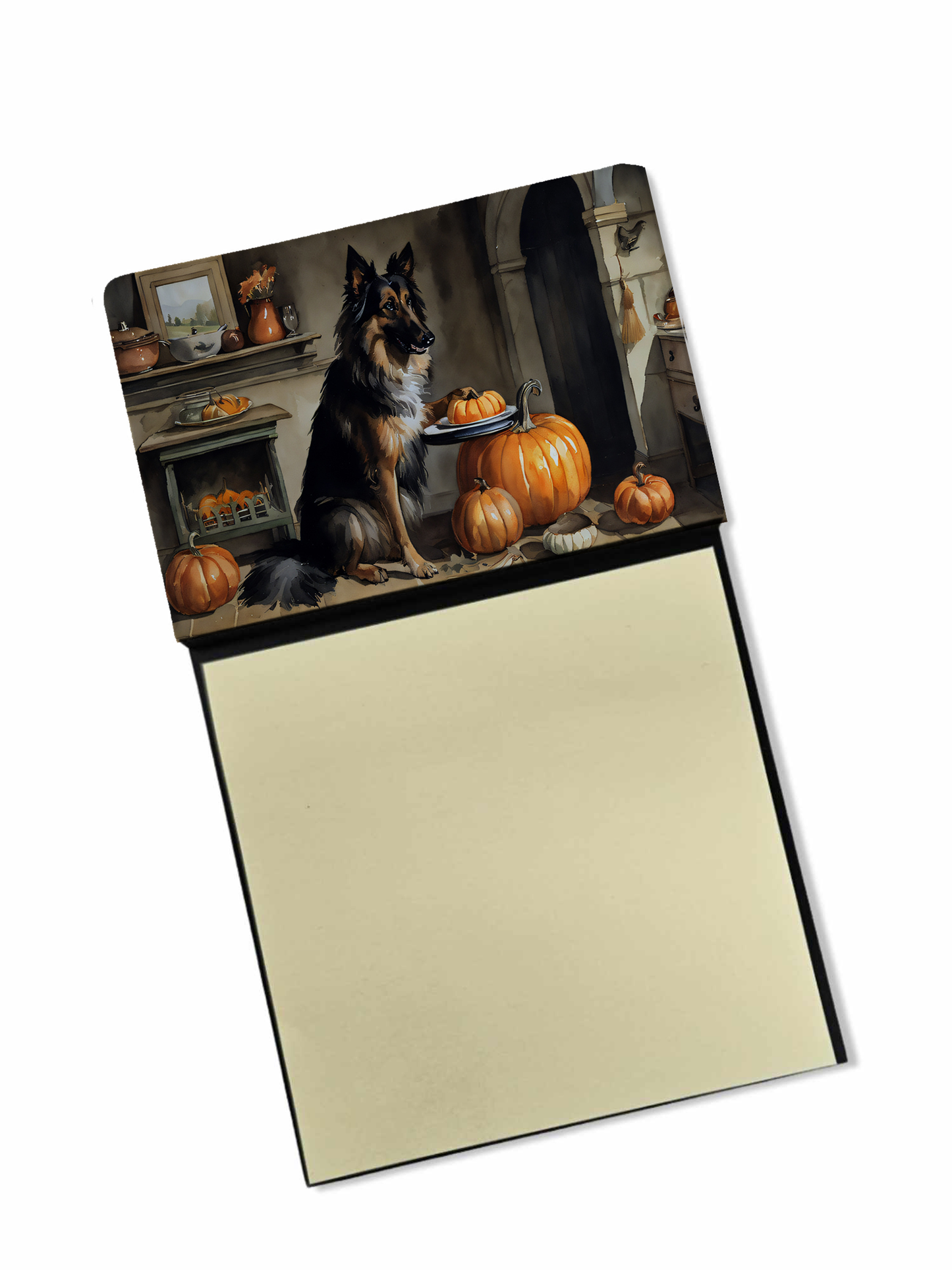 Basenji Fall Kitchen Pumpkins Decorative Soy Candle