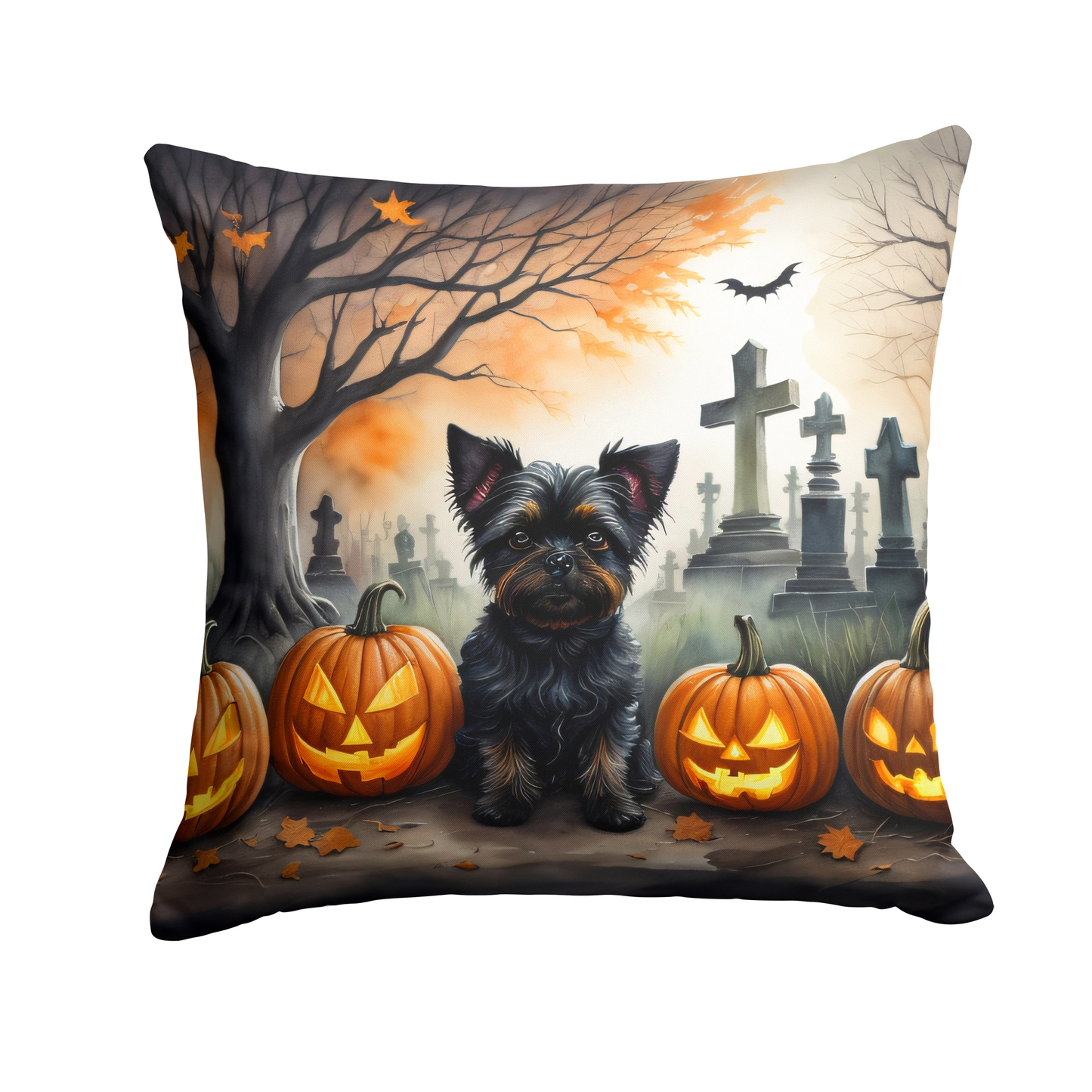 Affenpinscher Spooky Halloween Foam Coasters