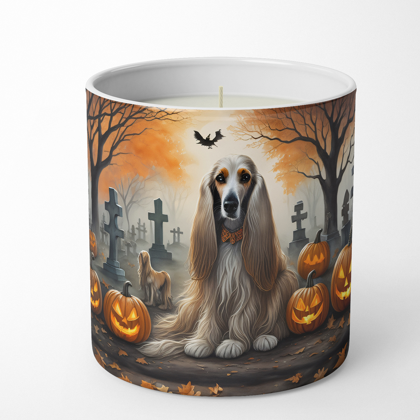 Affenpinscher Spooky Halloween Foam Coasters