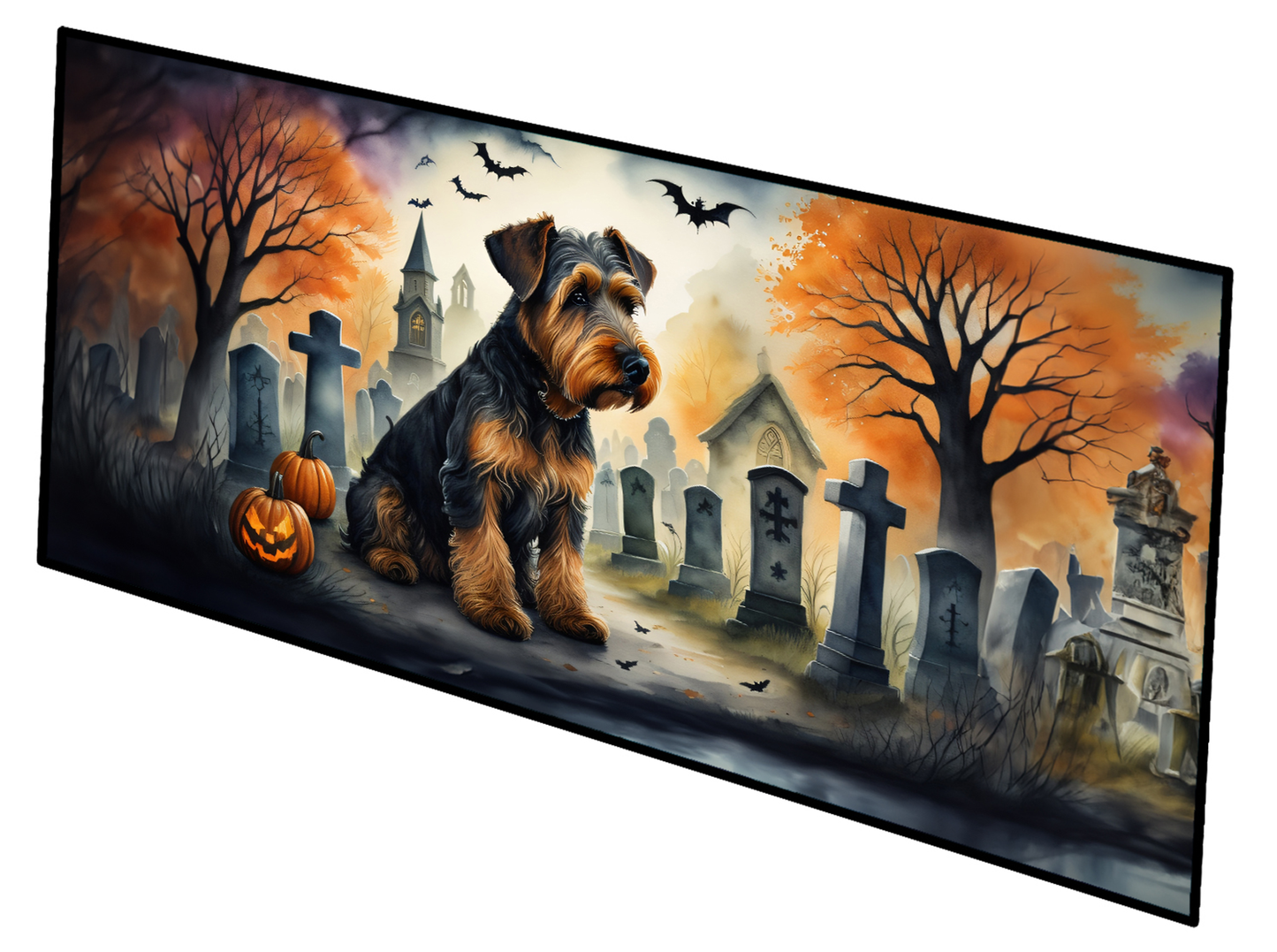 Affenpinscher Spooky Halloween Foam Coasters