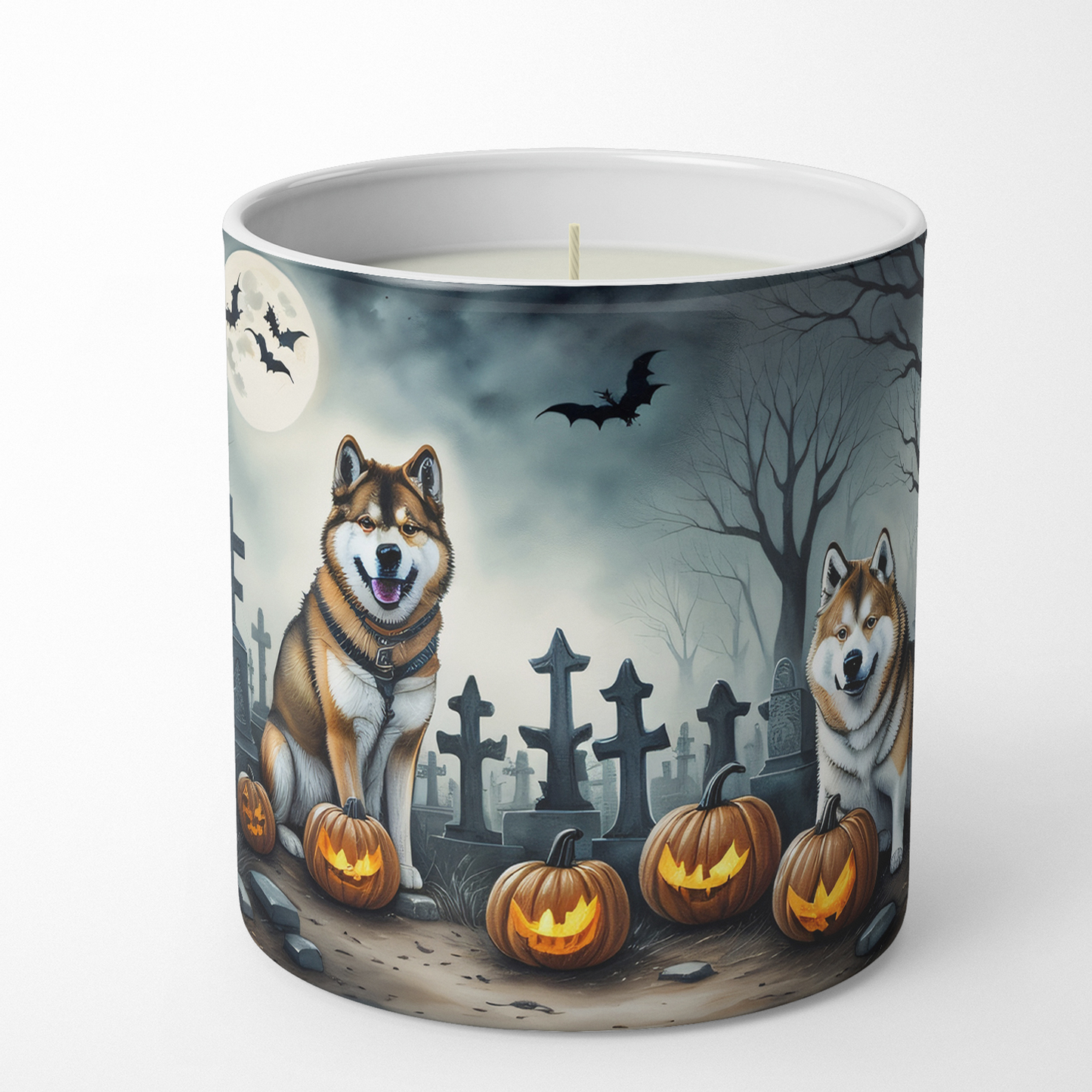 Affenpinscher Spooky Halloween Foam Coasters