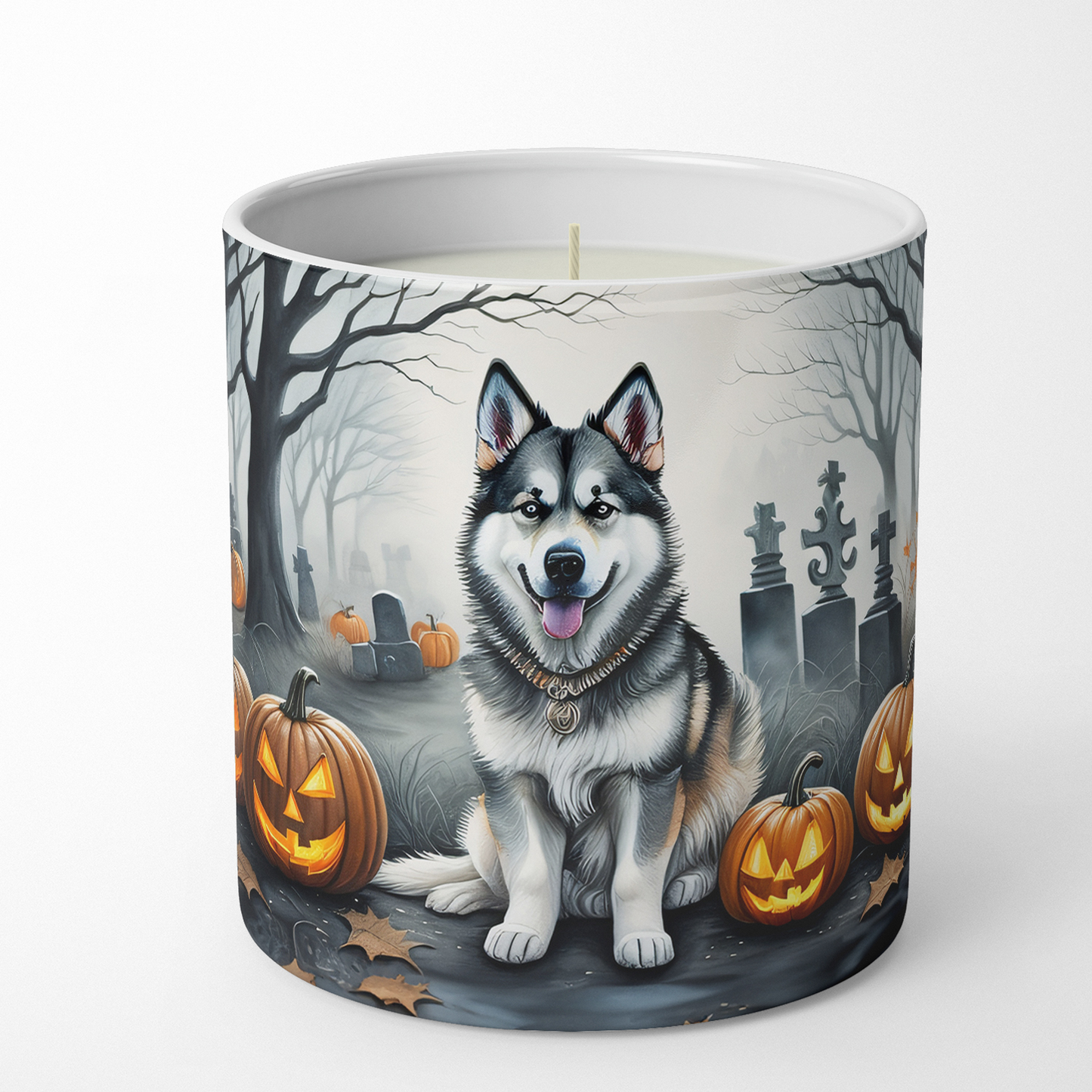 Affenpinscher Spooky Halloween Foam Coasters