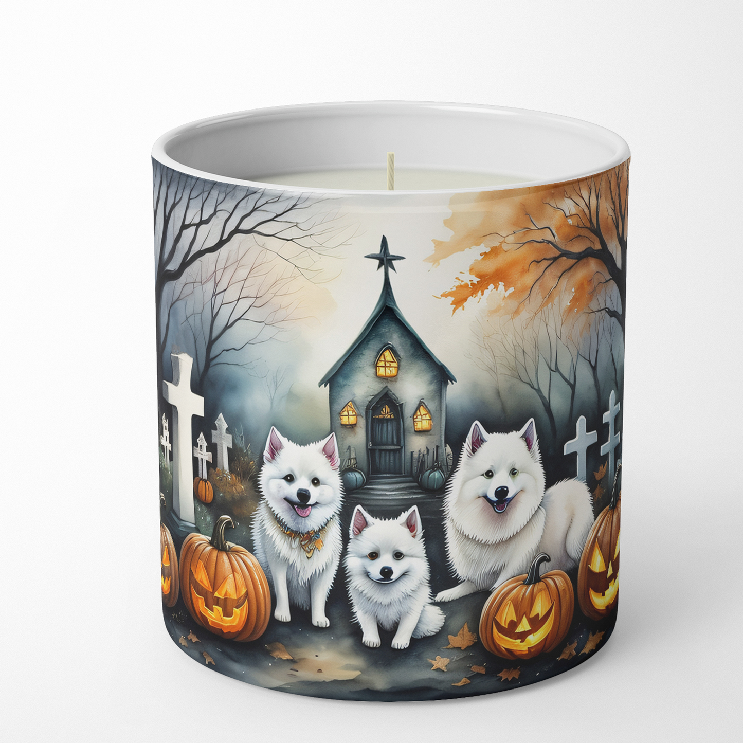 Affenpinscher Spooky Halloween Foam Coasters