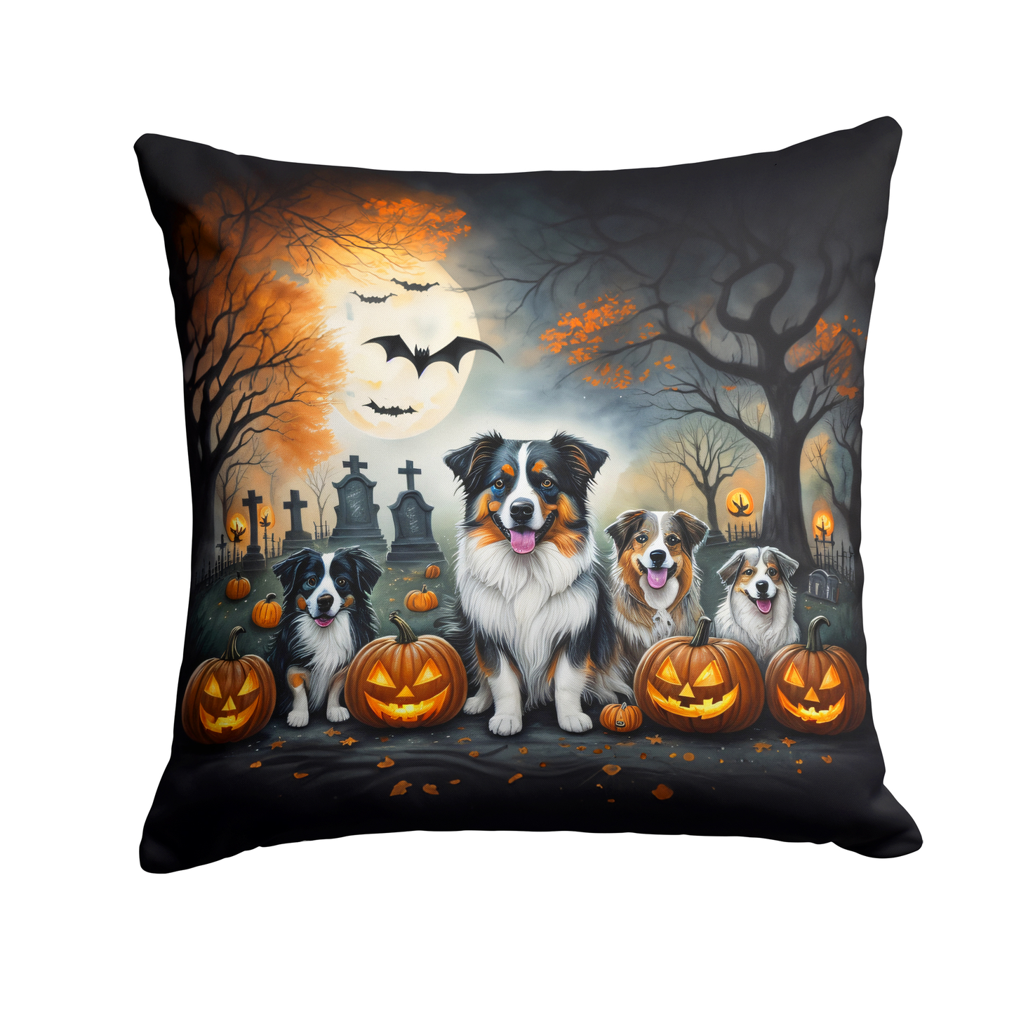 Affenpinscher Spooky Halloween Foam Coasters