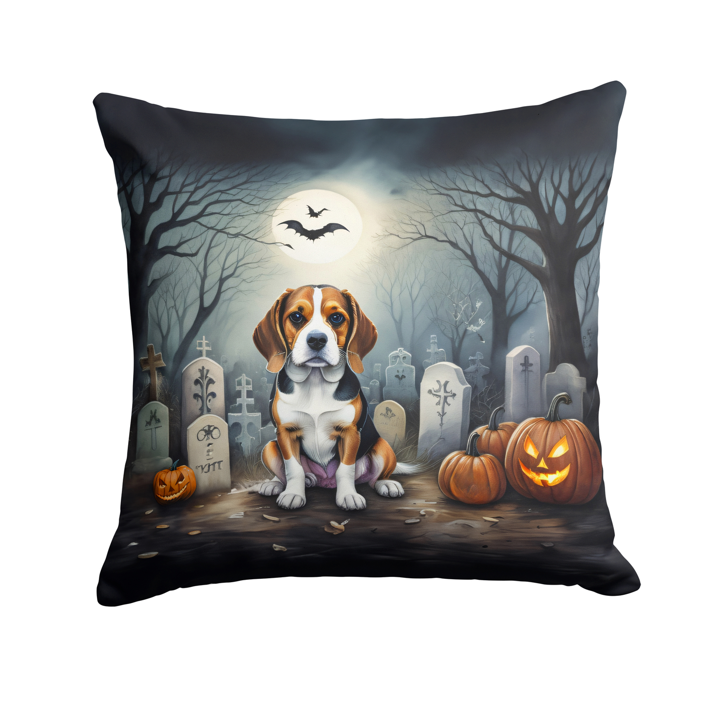 Basset Hound Spooky Halloween Foam Coasters