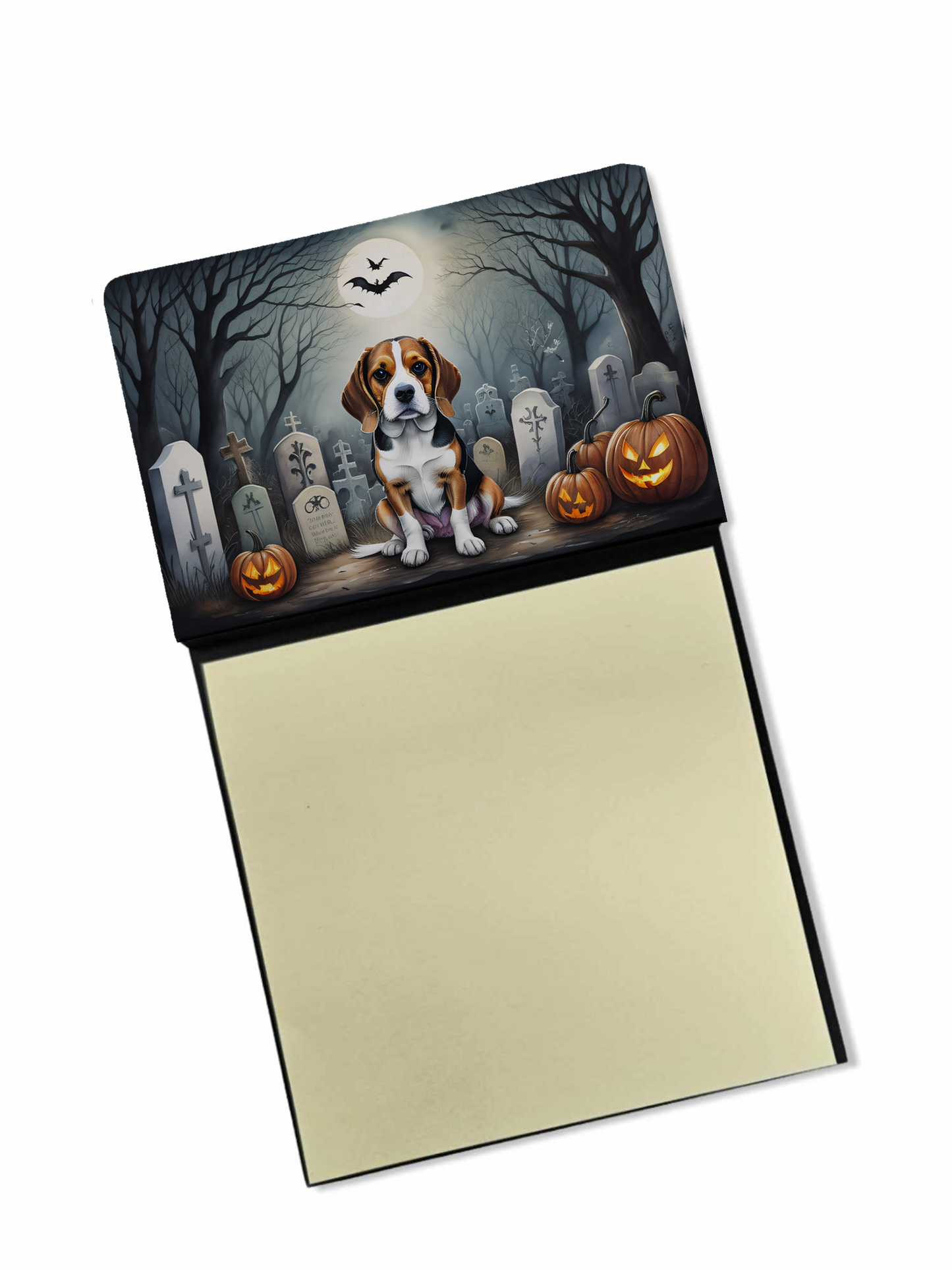 Basset Hound Spooky Halloween Foam Coasters