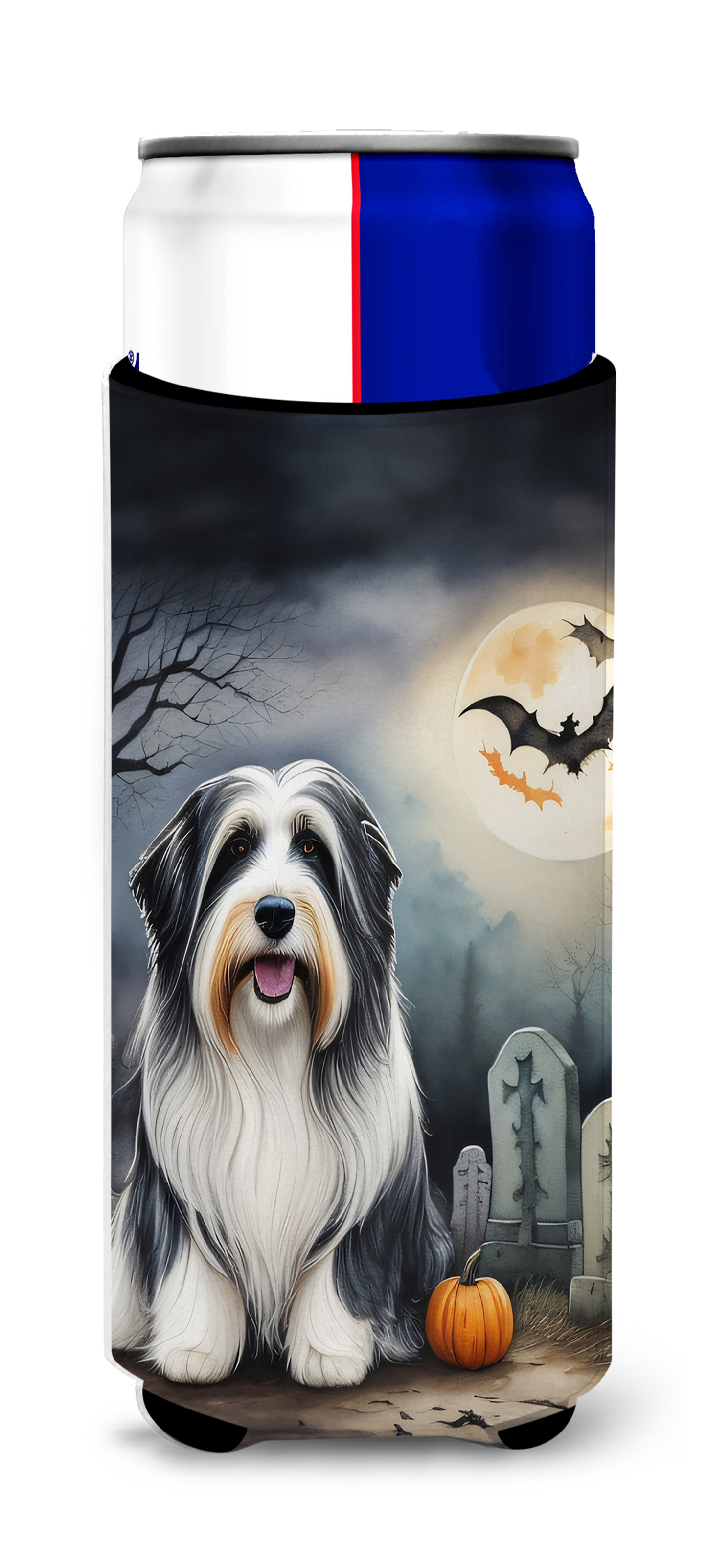 Basset Hound Spooky Halloween Foam Coasters