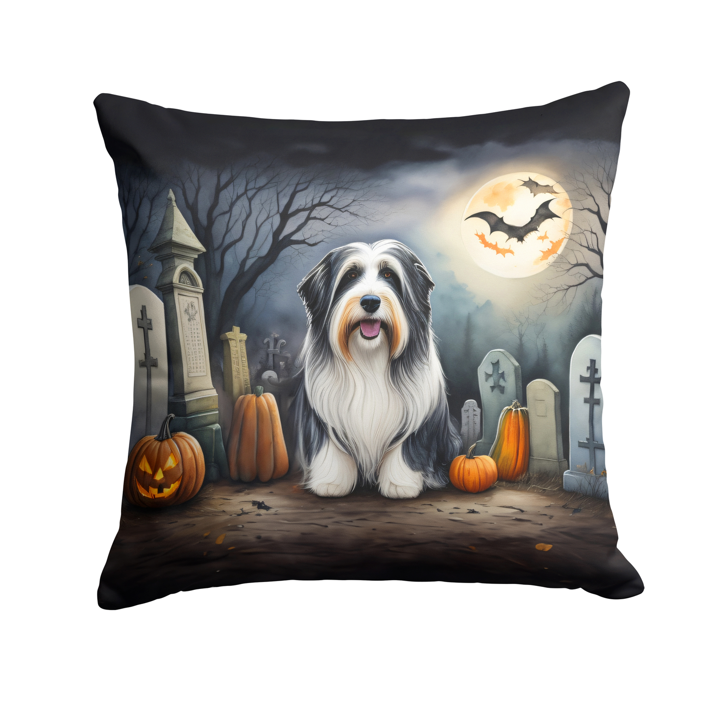 Basset Hound Spooky Halloween Foam Coasters