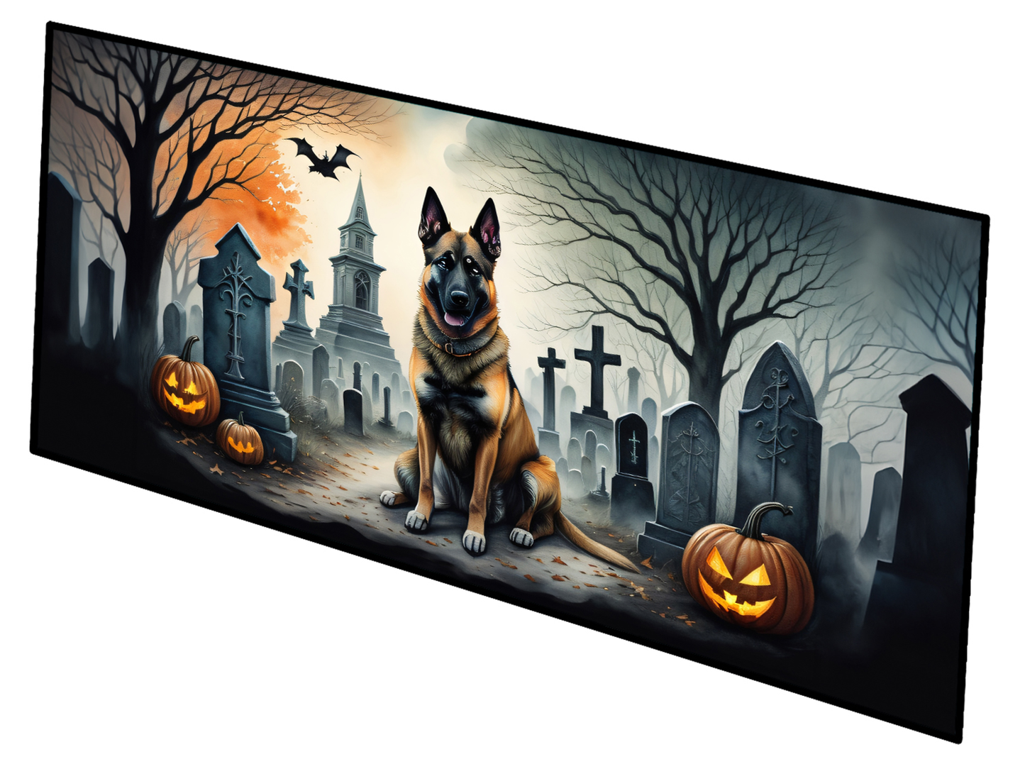 Basset Hound Spooky Halloween Foam Coasters