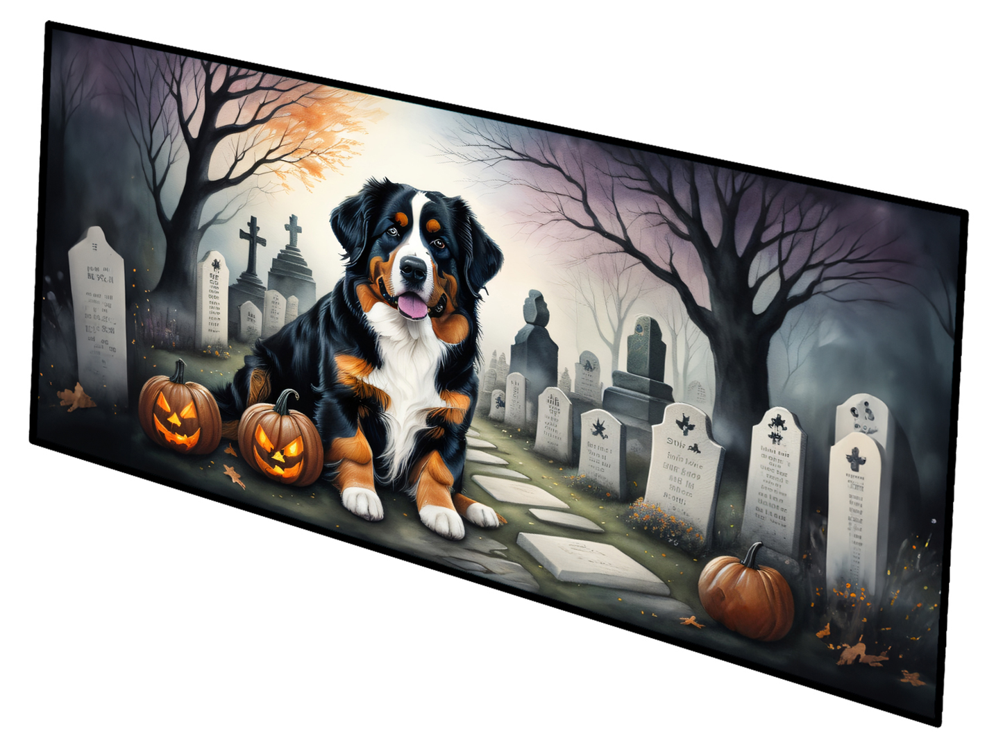 Basset Hound Spooky Halloween Foam Coasters