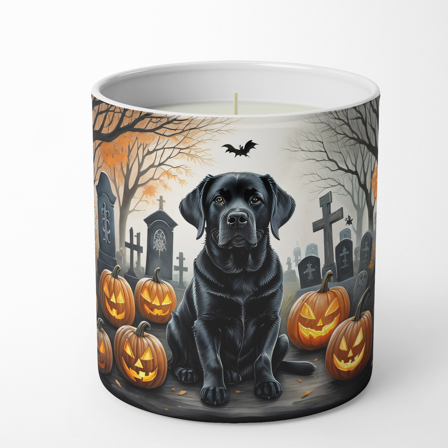 Basset Hound Spooky Halloween Foam Coasters