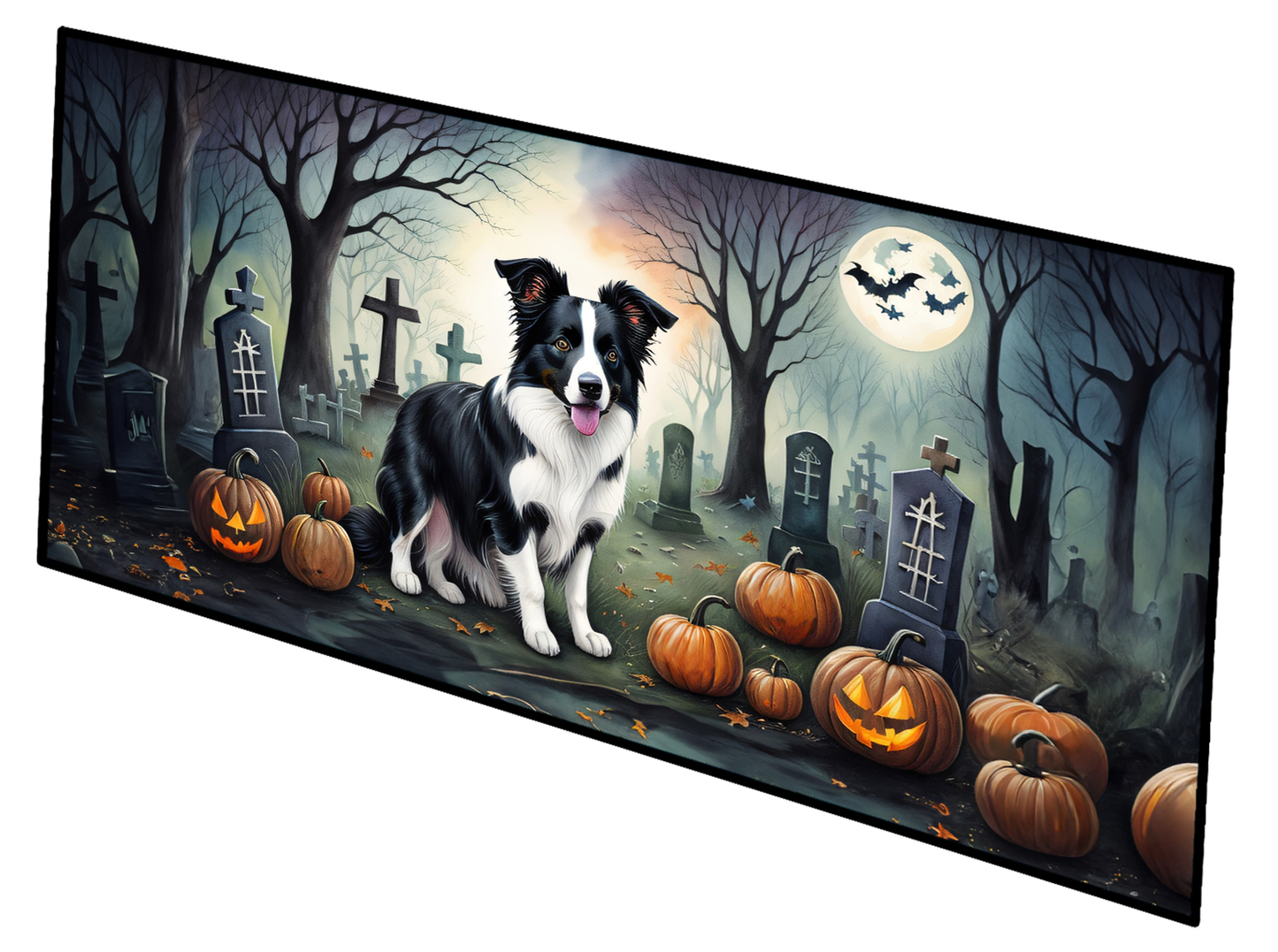 Basset Hound Spooky Halloween Foam Coasters