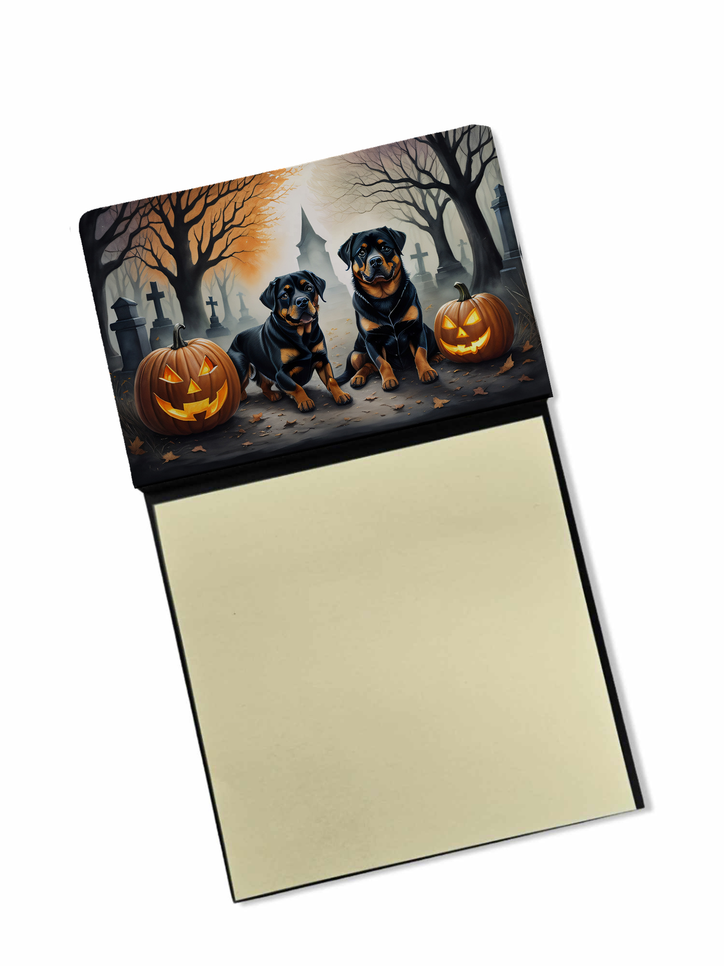 Yellow Labrador Retriever Spooky Halloween Foam Coasters