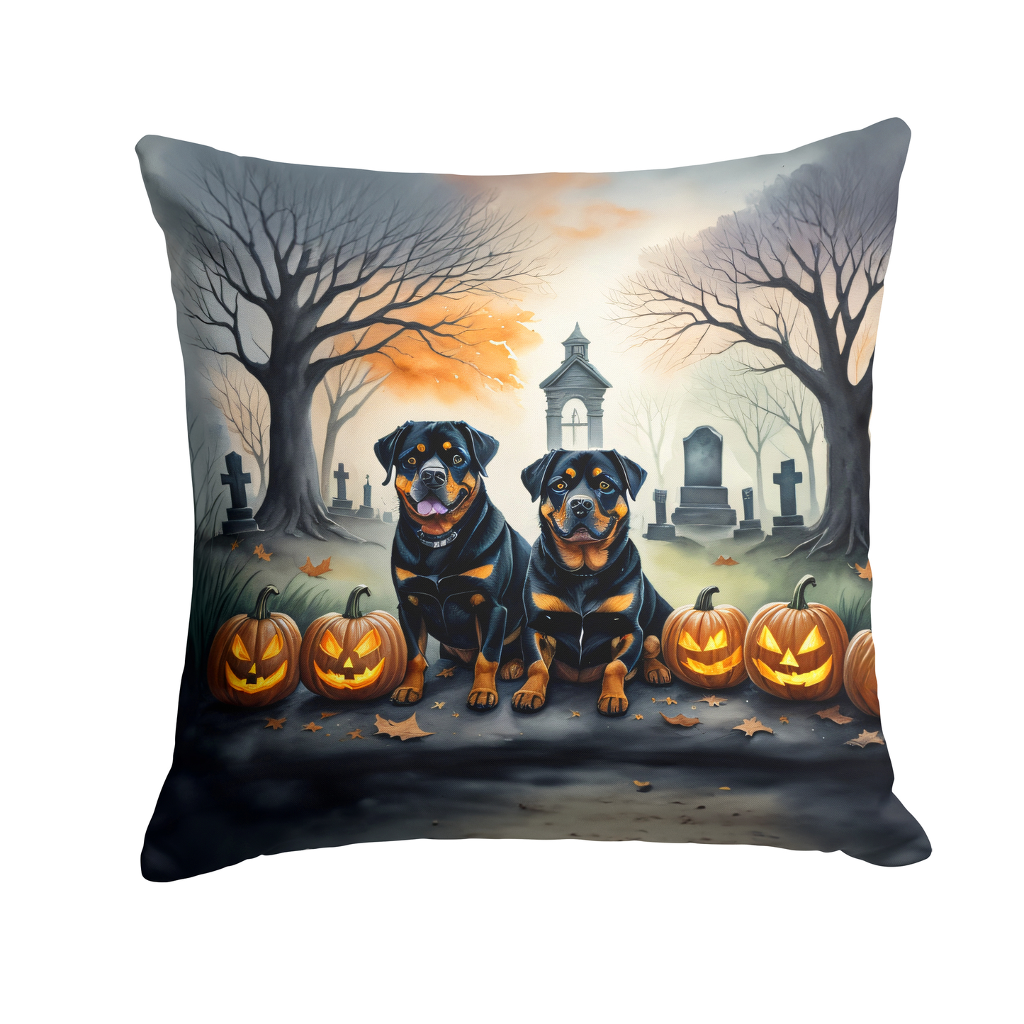 Yellow Labrador Retriever Spooky Halloween Foam Coasters