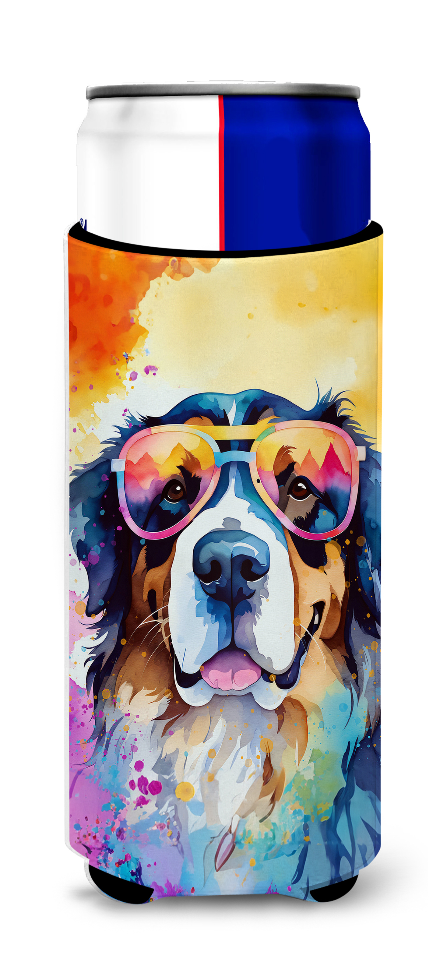 Bernese Mountain Dog Hippie Dawg Kitchen Towel