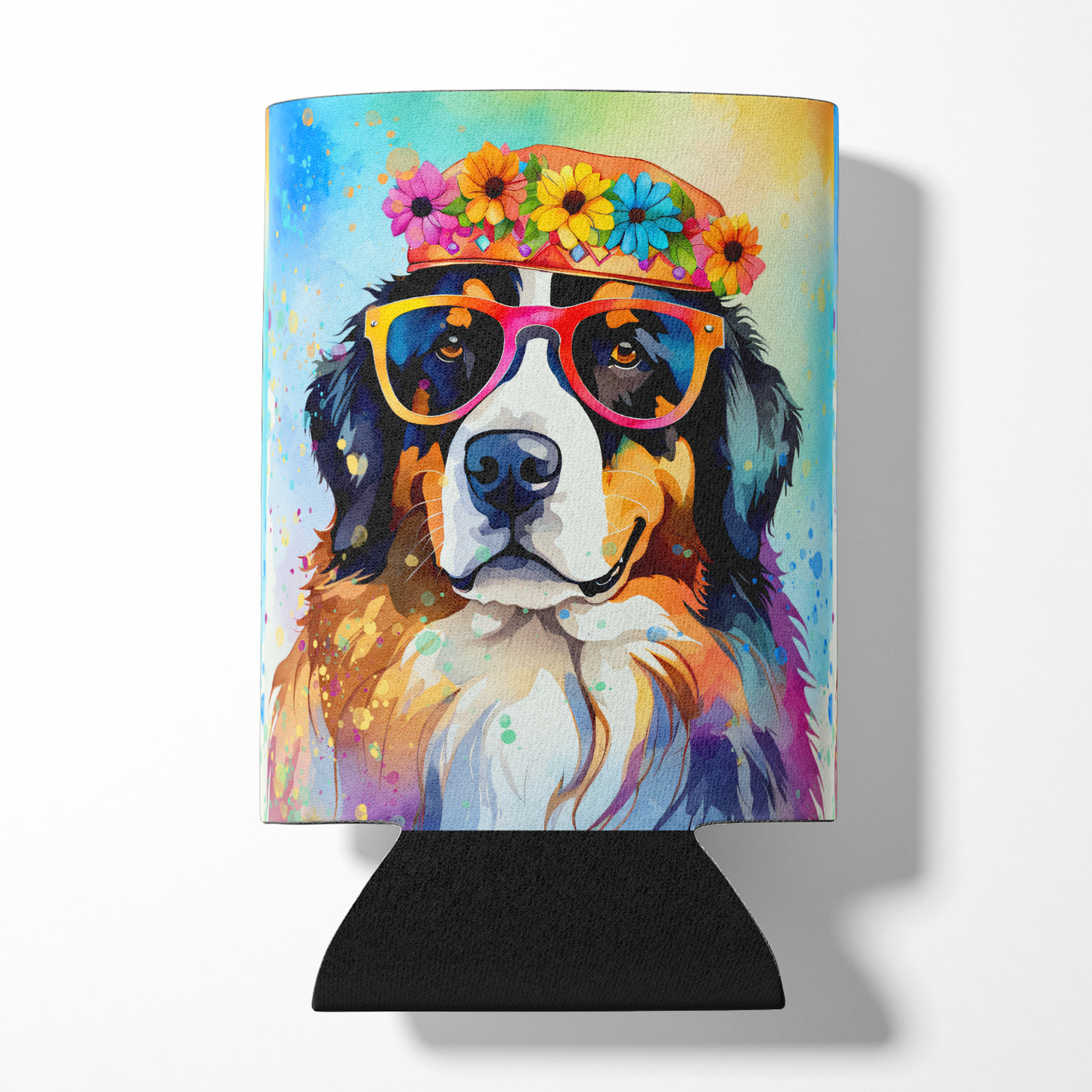 Bernese Mountain Dog Hippie Dawg Kitchen Towel