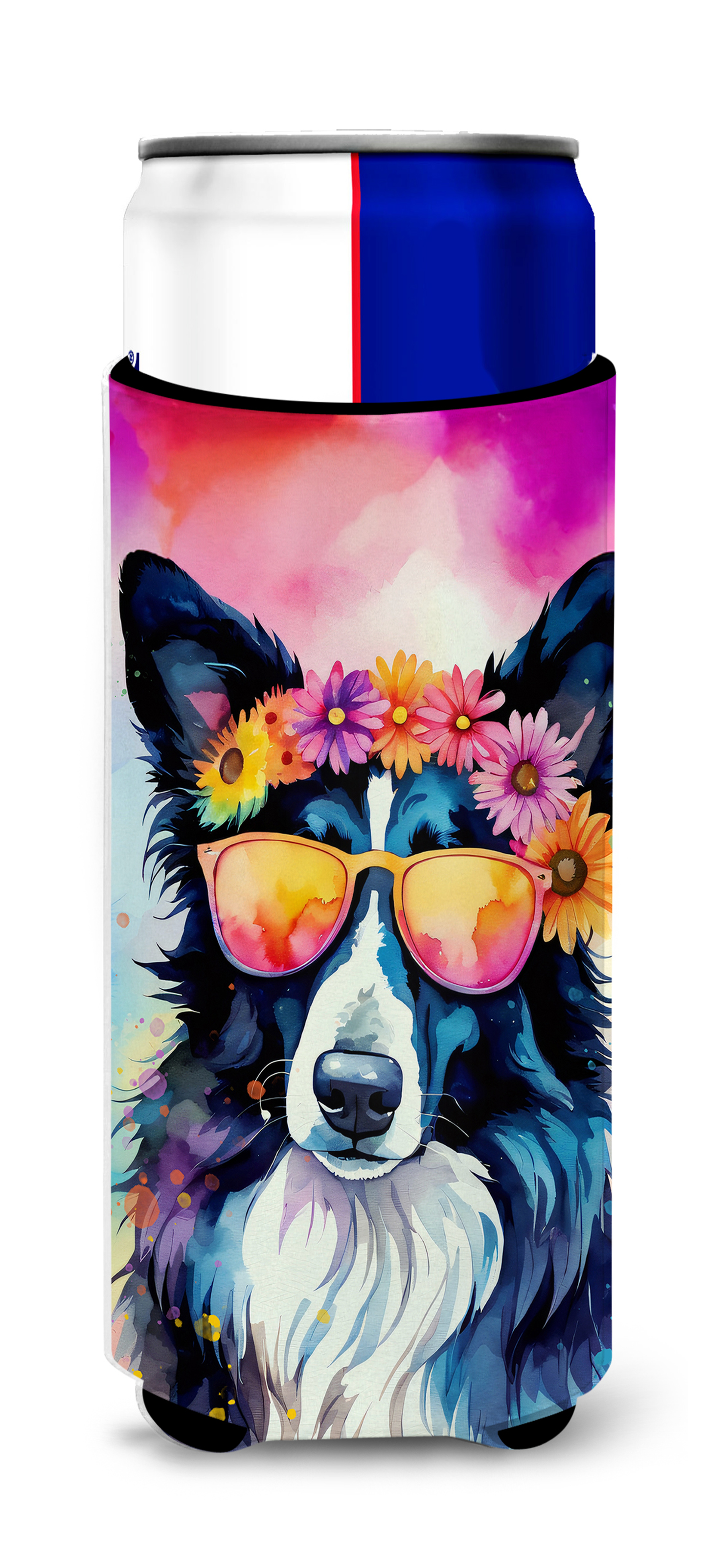 Bernese Mountain Dog Hippie Dawg Kitchen Towel