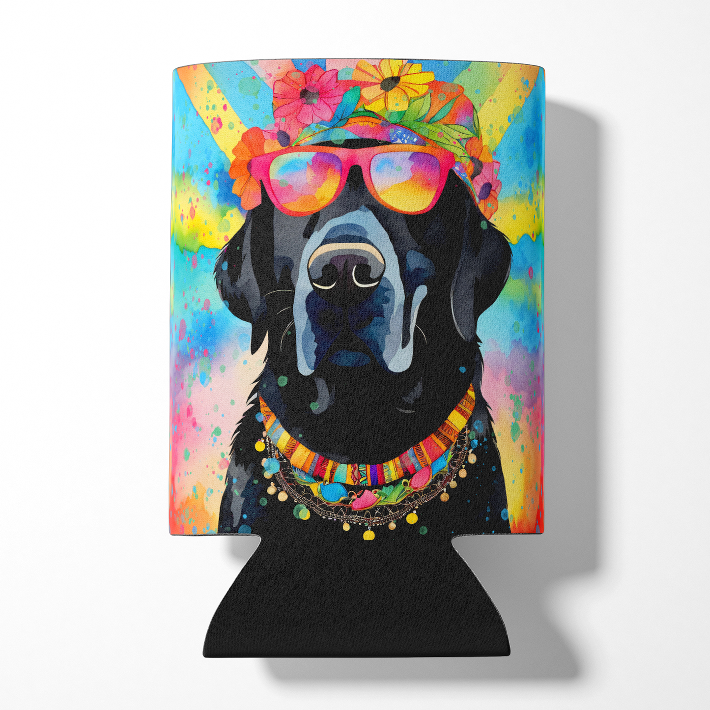 Black Labrador Hippie Dawg Kitchen Towel