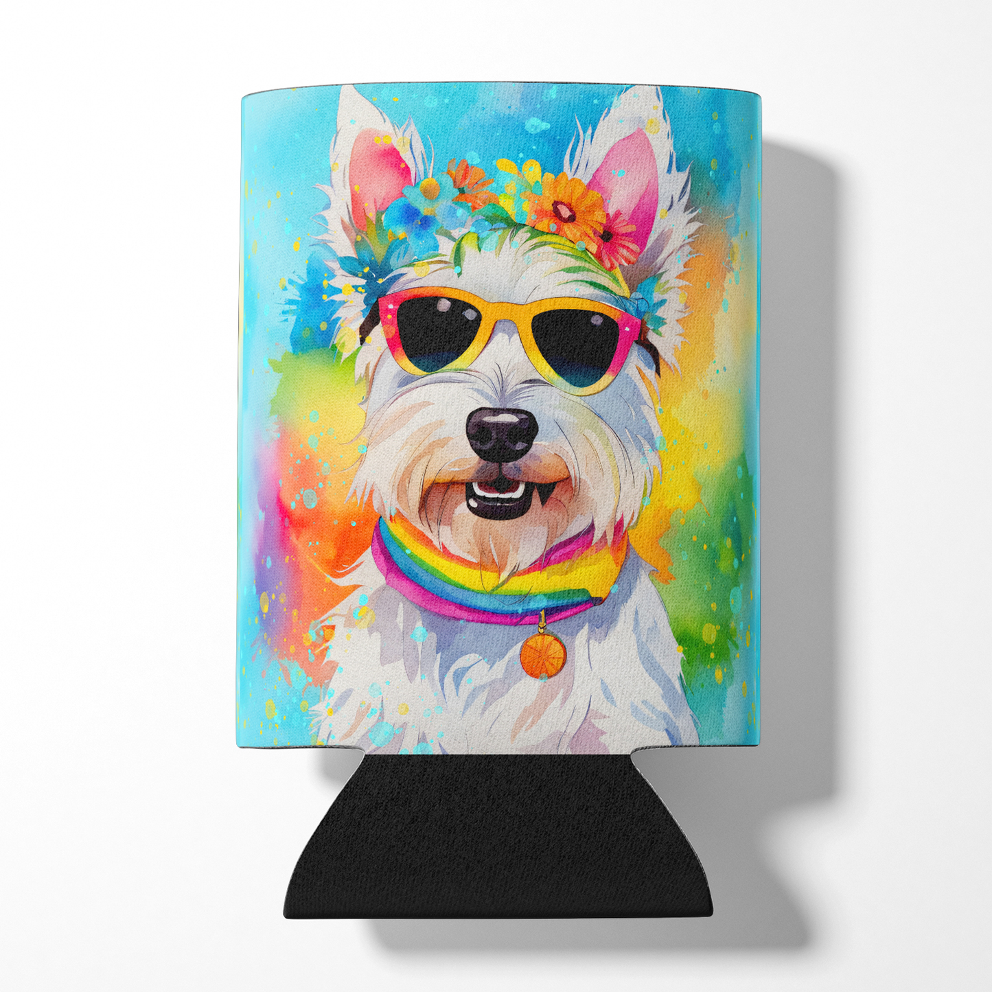 Westie Hippie Dawg Kitchen Towel