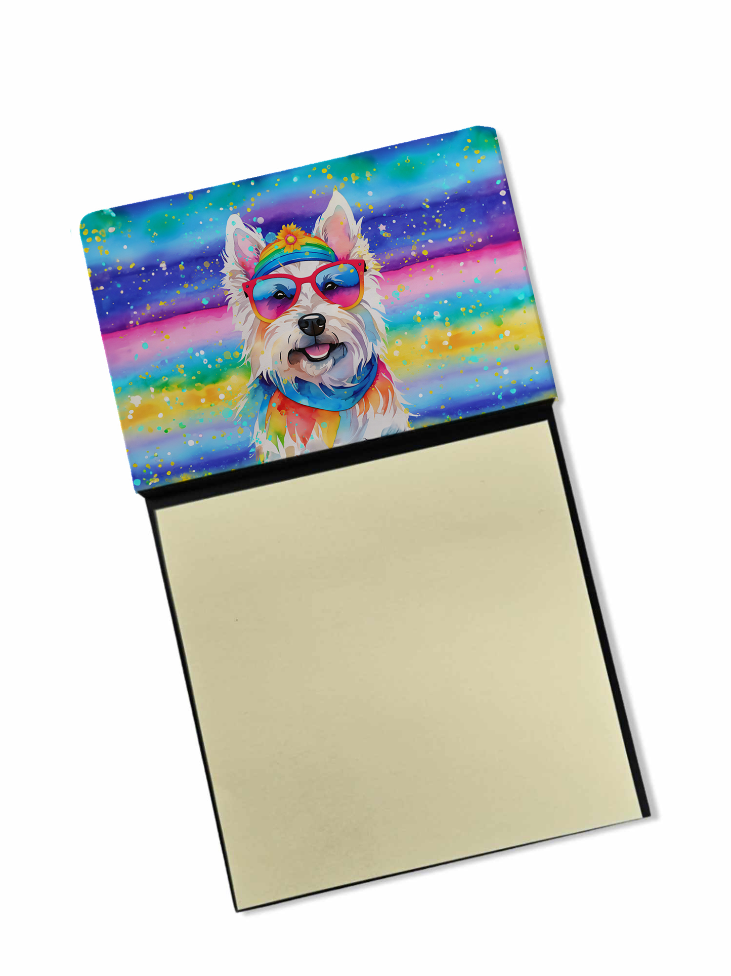 Westie Hippie Dawg Kitchen Towel