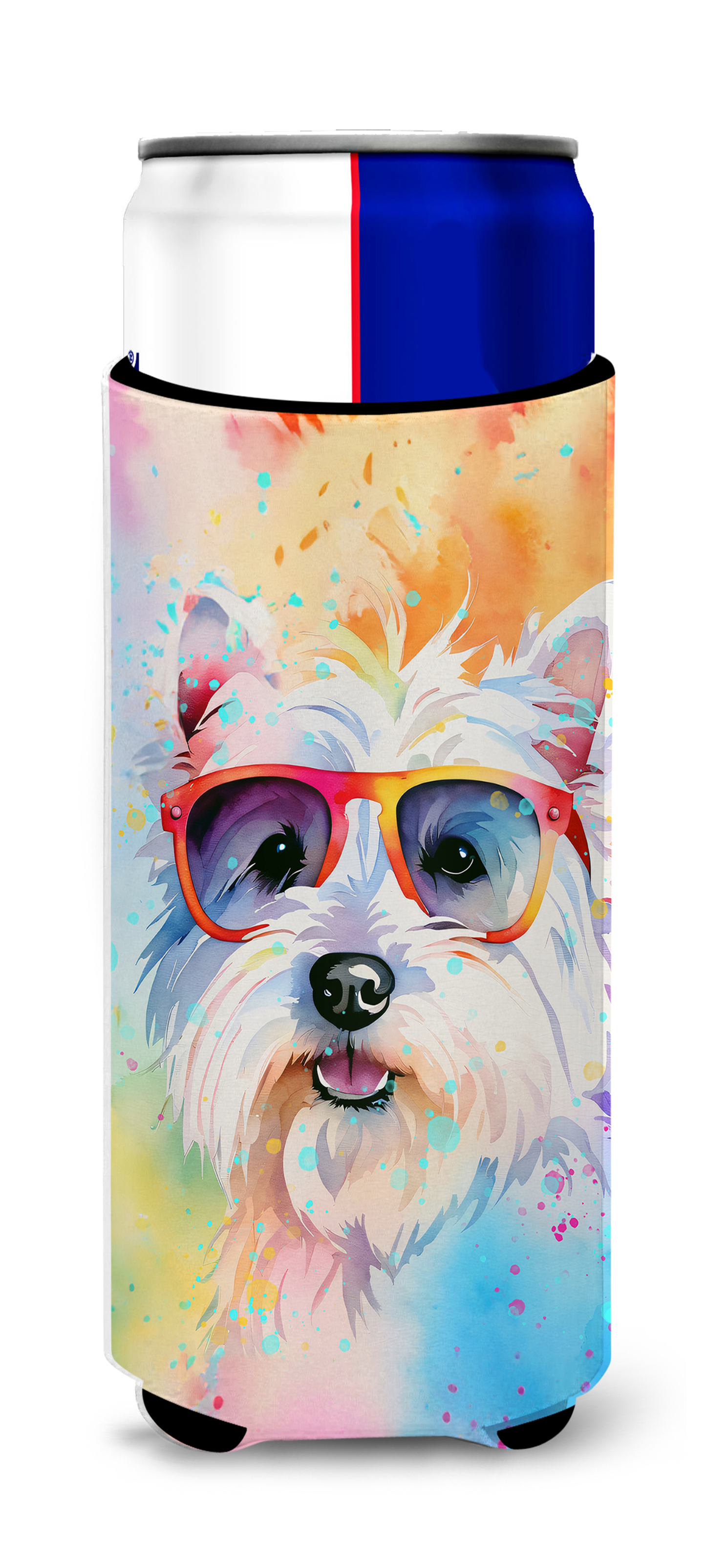 Westie Hippie Dawg Kitchen Towel