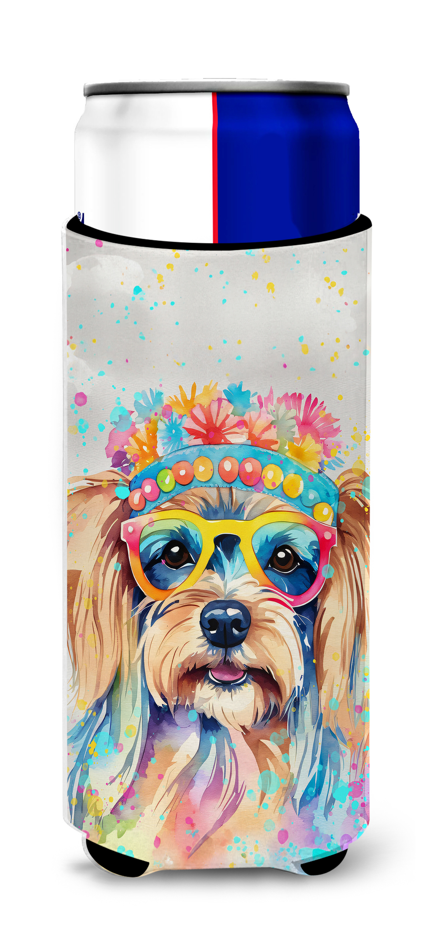 Westie Hippie Dawg Kitchen Towel