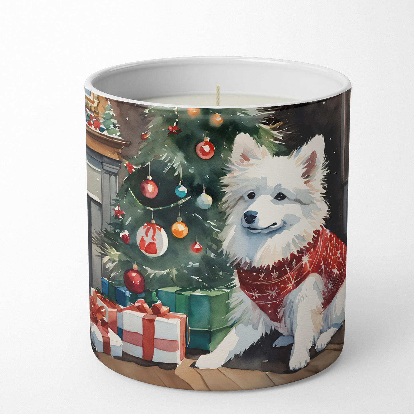 Akita Cozy Christmas Decorative Soy Candle