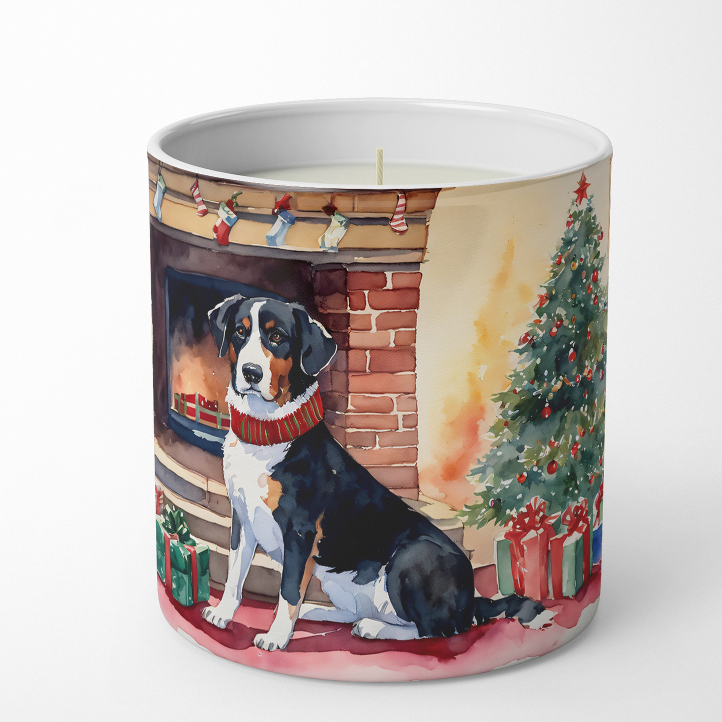 Akita Cozy Christmas Decorative Soy Candle