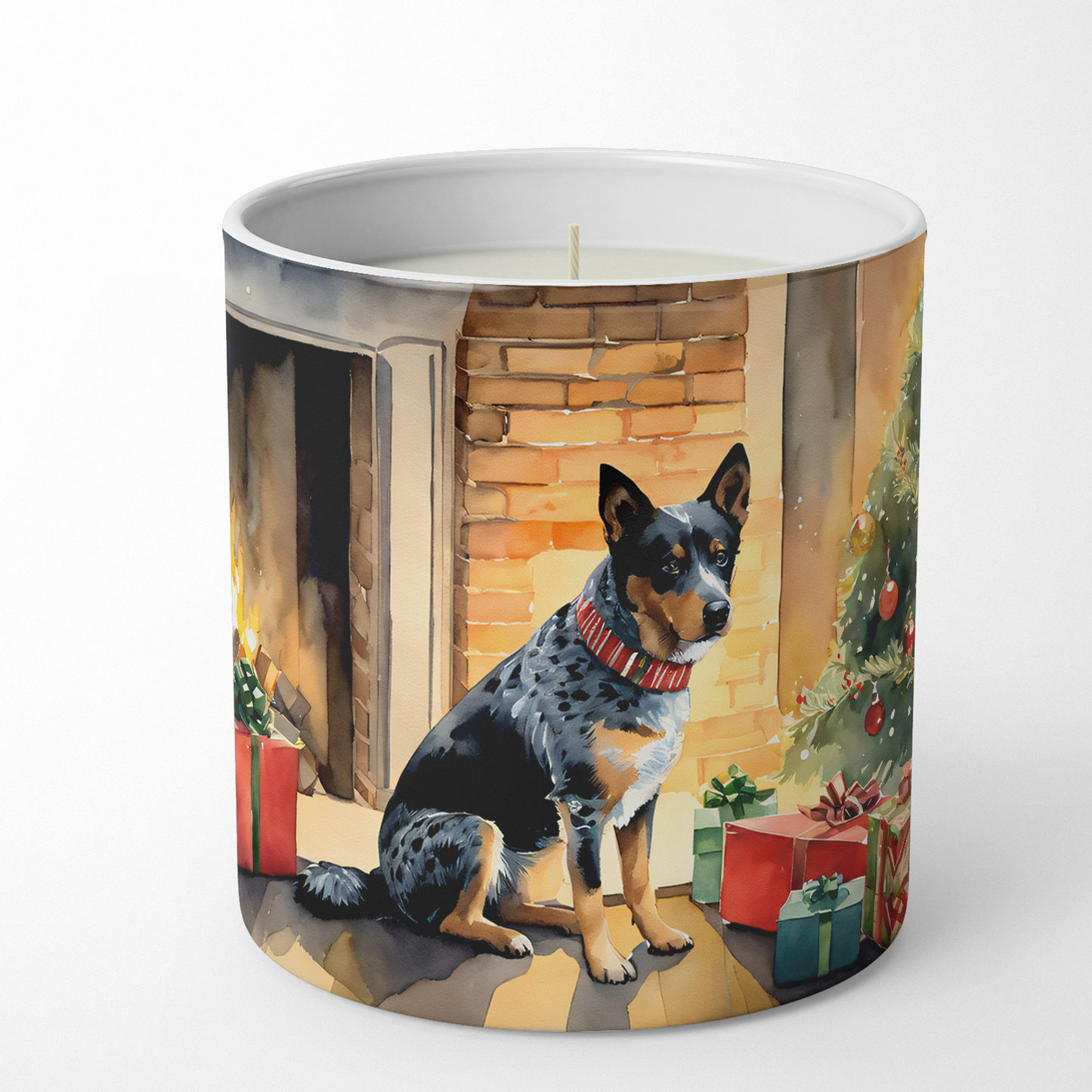 Akita Cozy Christmas Decorative Soy Candle