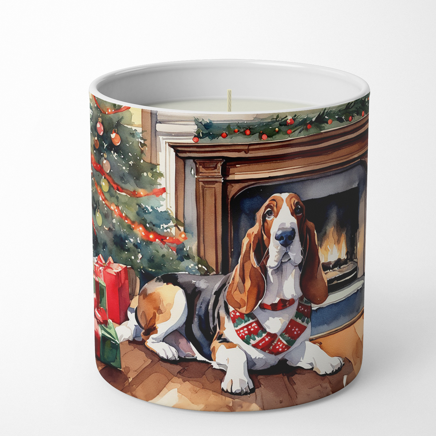 Australian Shepherd Cozy Christmas Decorative Soy Candle