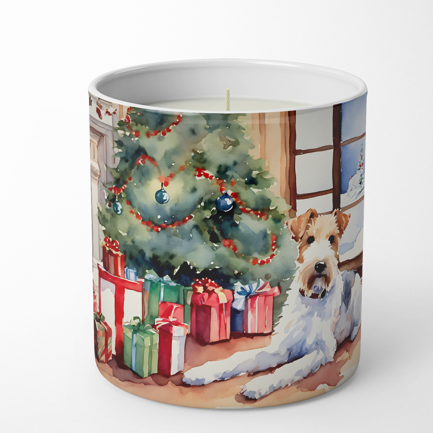 Welsh Springer Spaniel Cozy Christmas Decorative Soy Candle