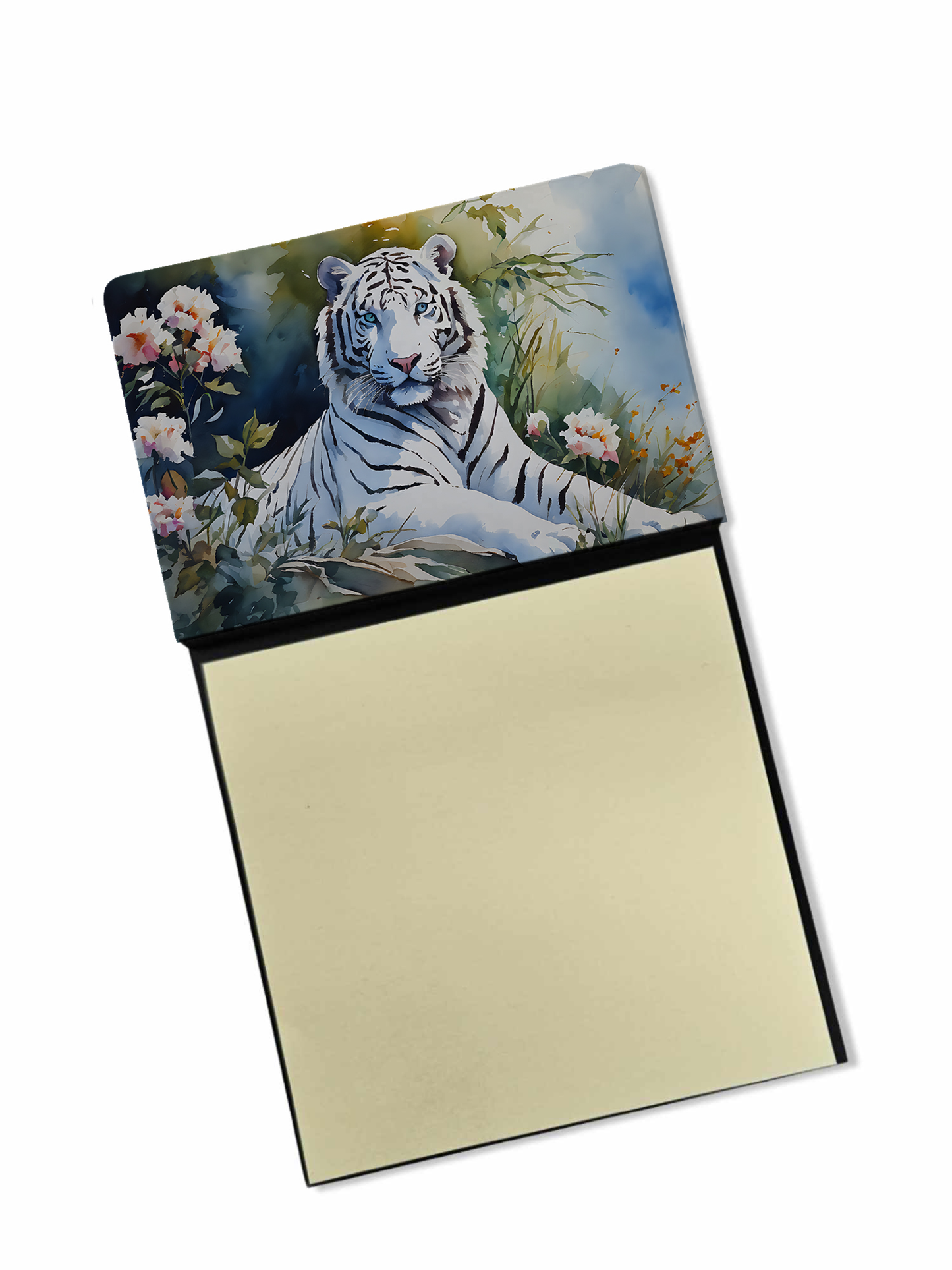 White Tiger Sticky Note Holder