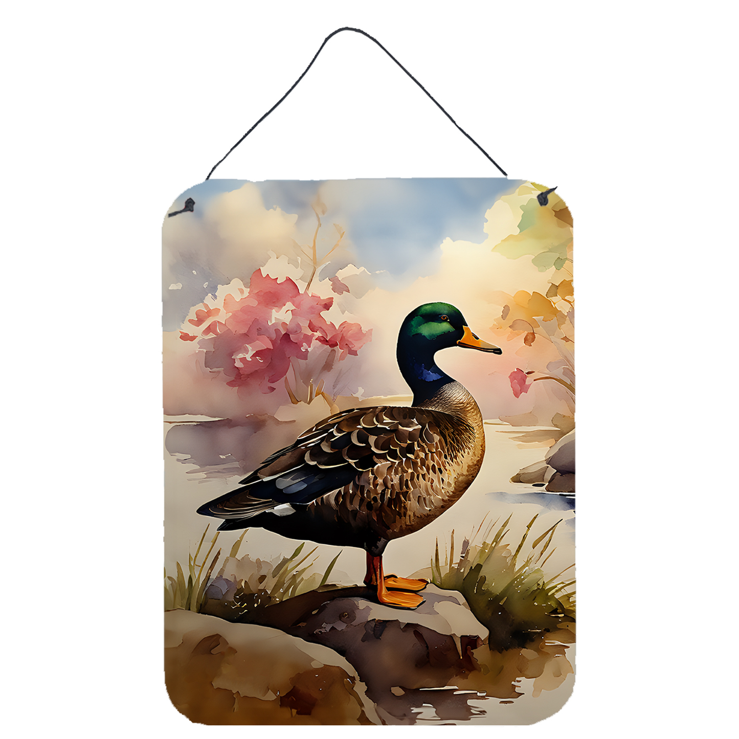 American Black Duck Sticky Note Holder