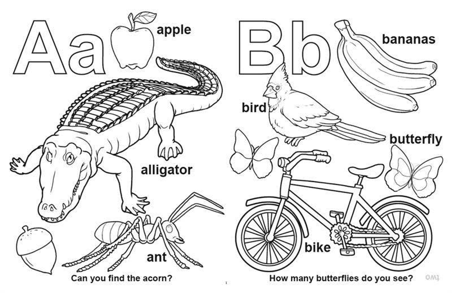 ABC-123 LapTop Coloring Book