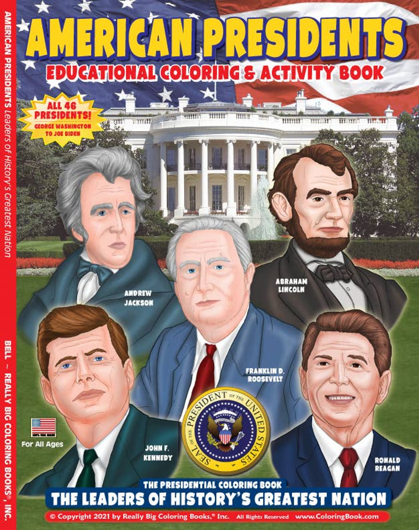 American Presidents Coloring Book