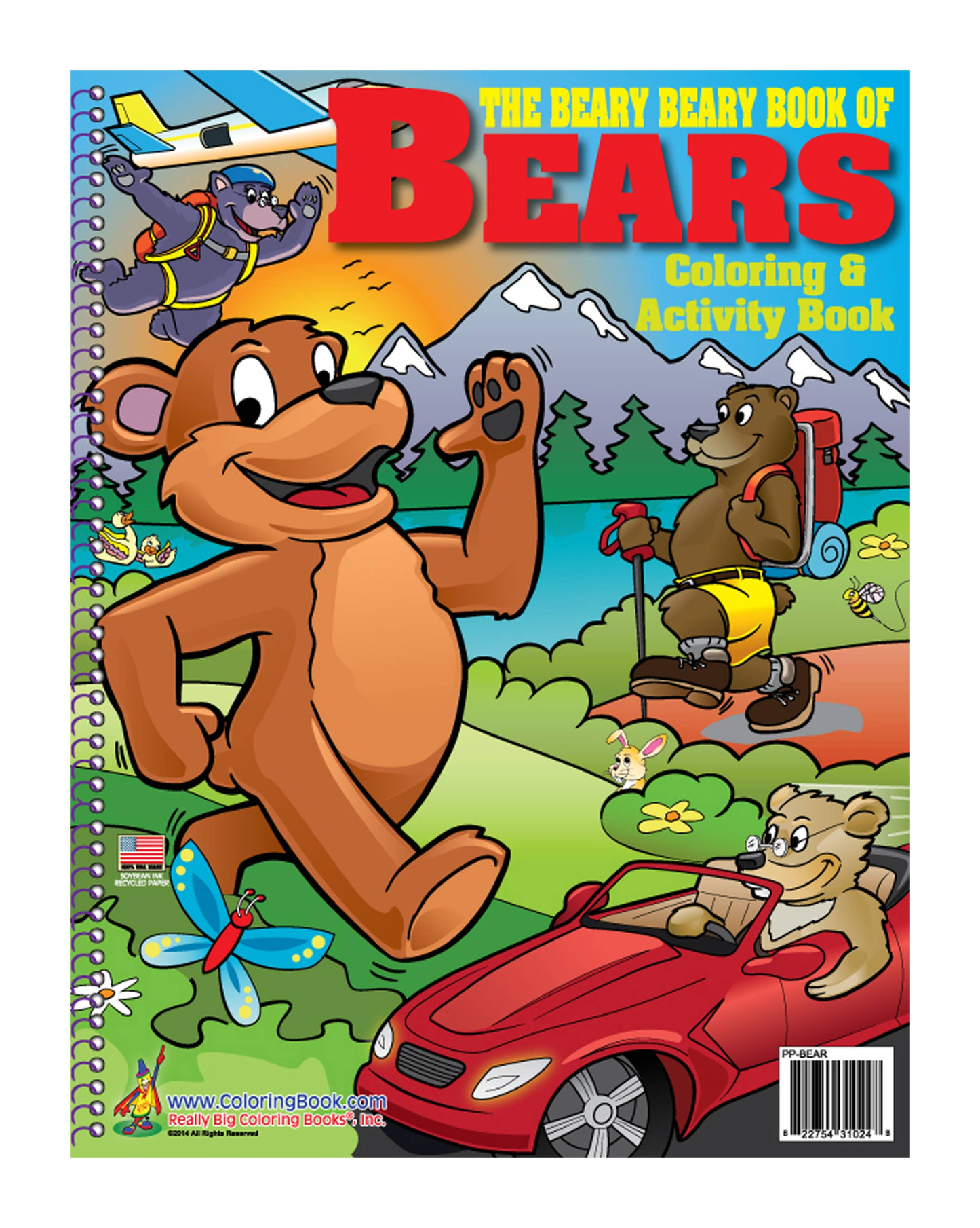 Bears Coloring Book