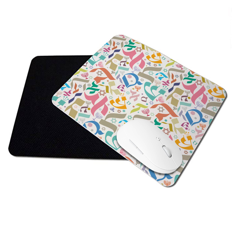 Alef Bet Holiday Mousepad