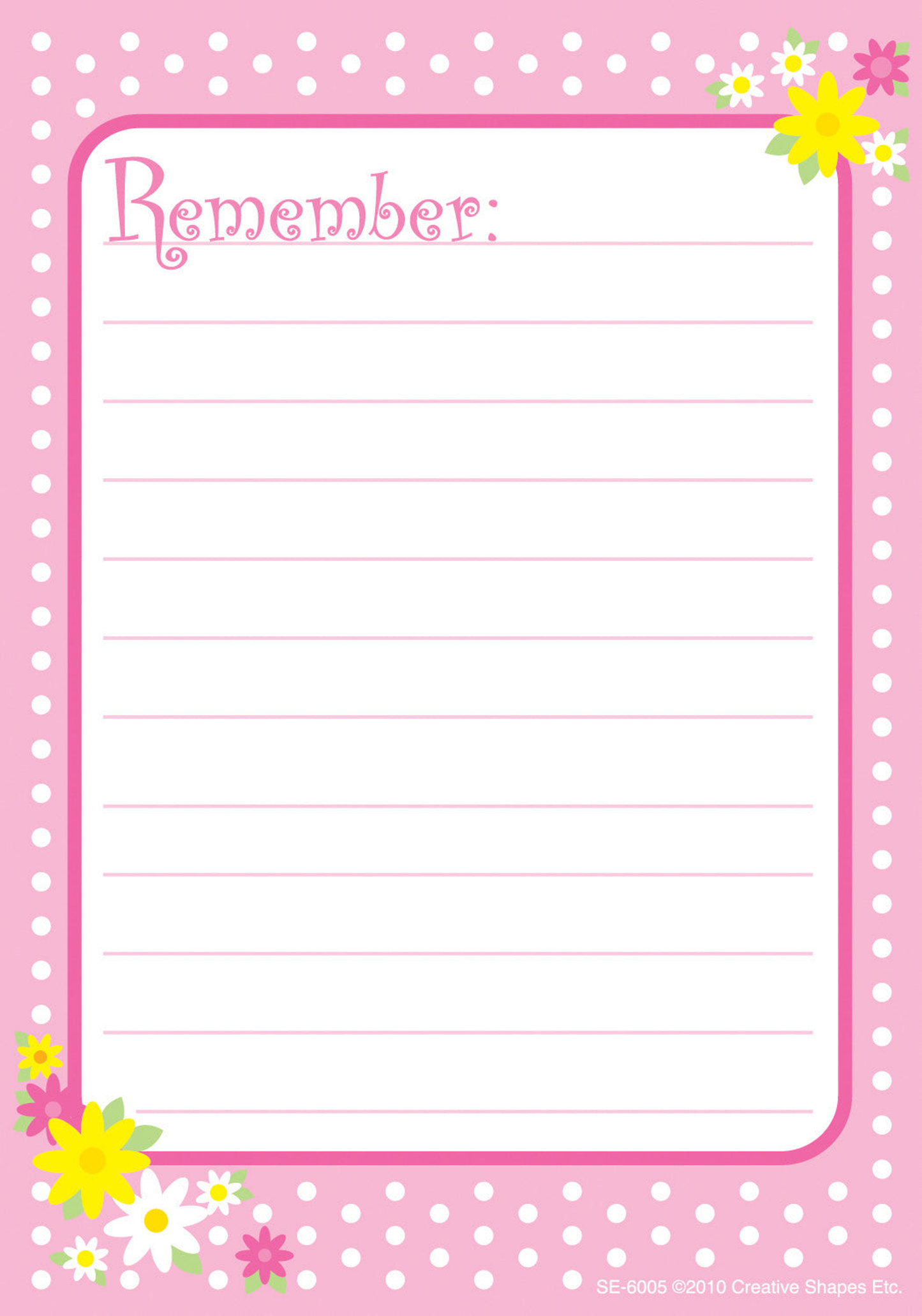 Mini Notepad - Shamrock