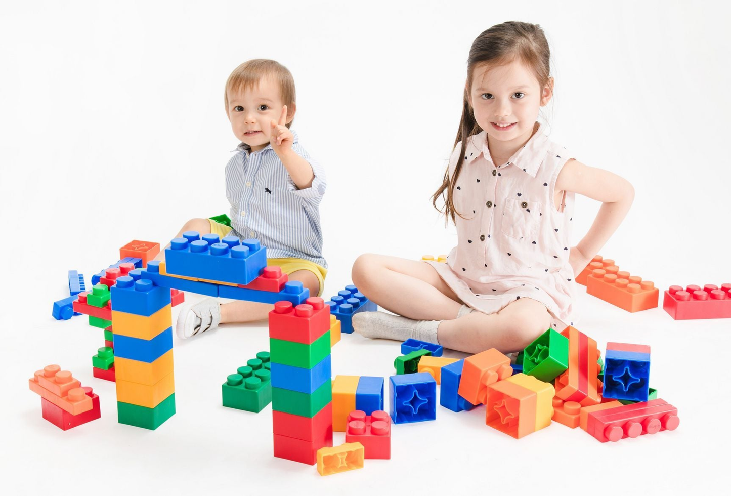 UNiPLAY Soft Building Blocks UNiBOX with 126pcs Blocks (#UN3126)