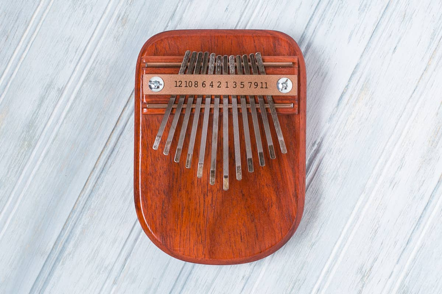 12 Key Padauk Thumb Piano