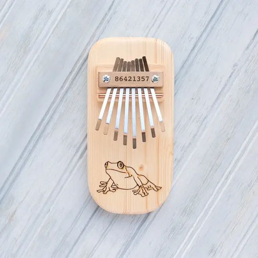 Frog Engraved Thumb Piano