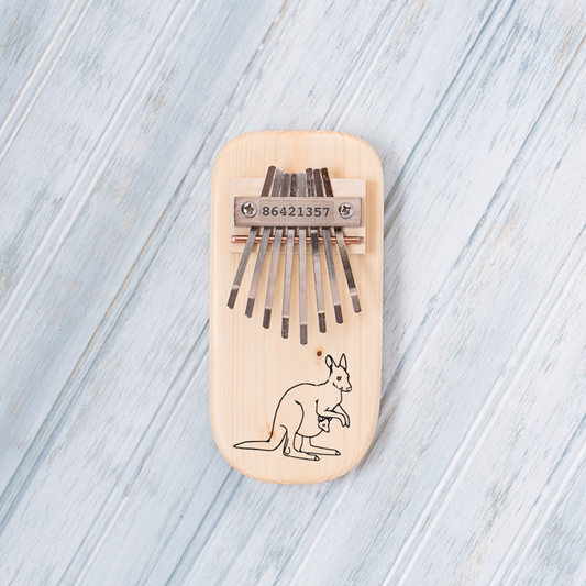 Kangaroo Engraved Thumb Piano