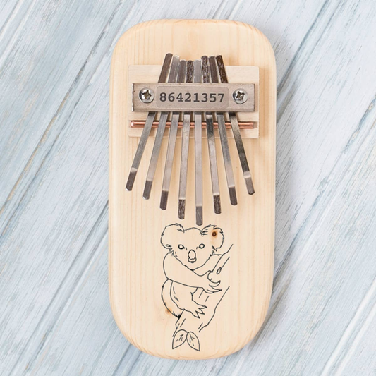 Koala Engraved Thumb Piano