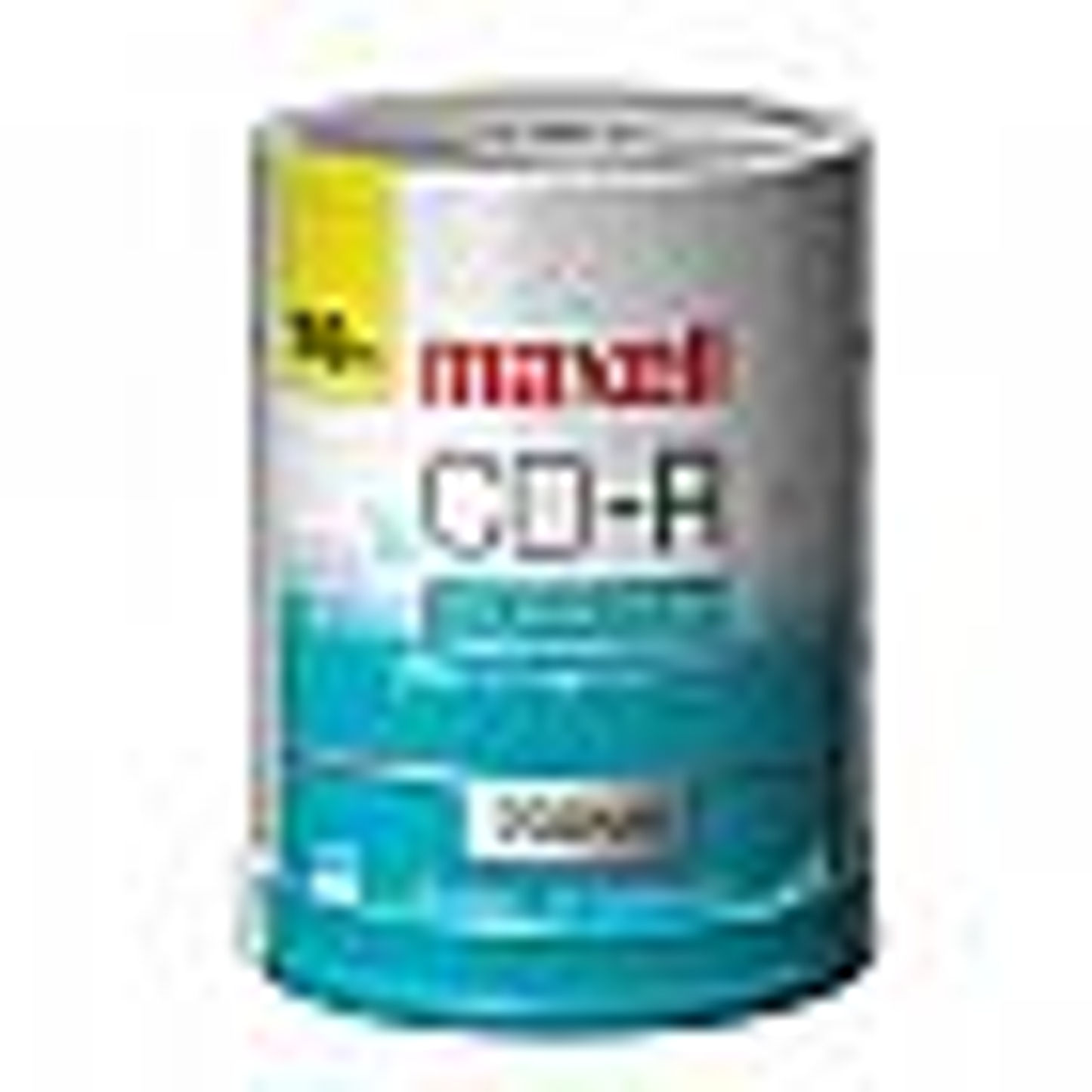 Maxell CD-R, 700MB, 80 min, Branded, 48x, 100pk Spindle 02521562578