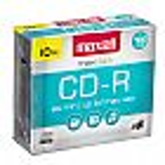 Maxell CD-R, 700mb, 48x, 80 min, Branded, Slim Jewel,