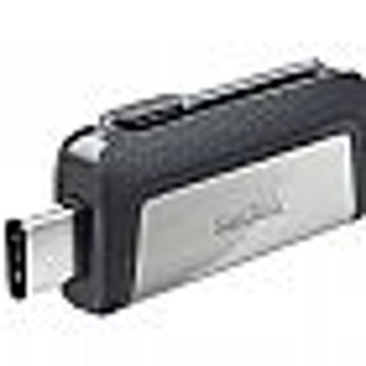 SanDisk Ultra Dual Flash Drive, Type C, 128GB, USB 3.1, High-Speed Performance