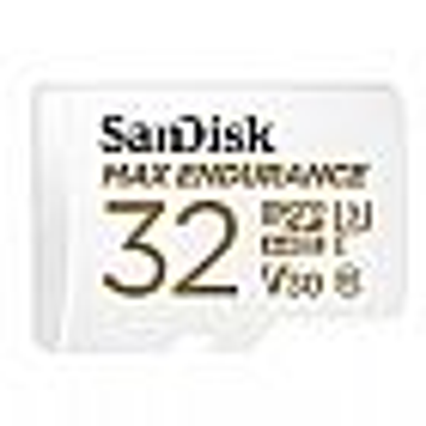 SanDisk MAX Endurance MicroSDHC, 32GB, U3, V30, C10, Full HD recording, with Adapter