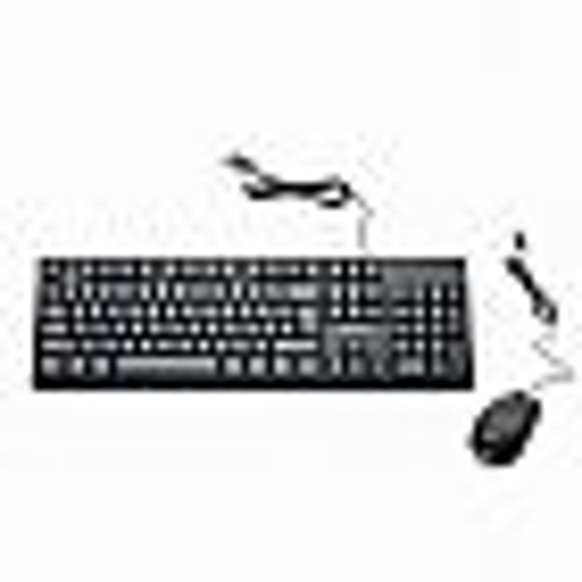 Verbatim Wired Keyboard & Mouse Black