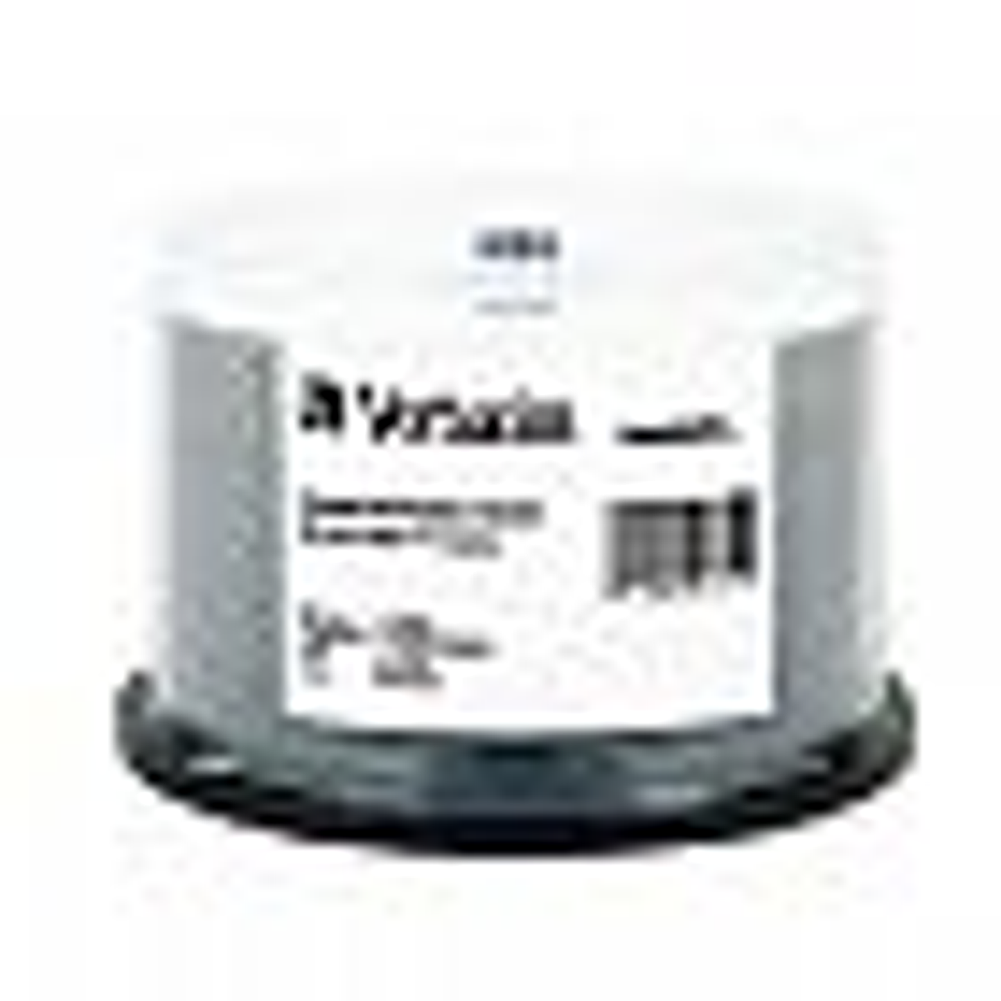 Verbatim CD-R, 94755, 700MB, 52X, White Inkjet Printable, 50PK Spindle